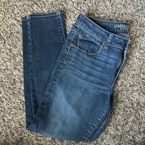 American Eagle Outfitters Blue Skinny Jeans